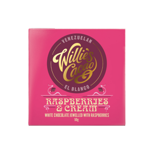 Raspberries and Cream White Chocolate