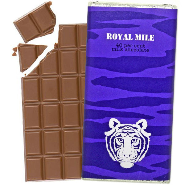 Paper Tiger Royal Mile 40% Milk Chocolate Bar