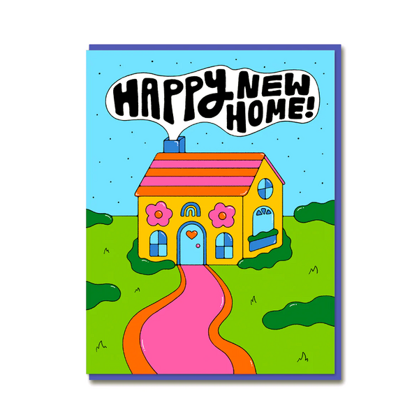 Happy New Home Bright Card