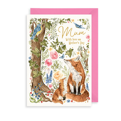 Mum Fox Card