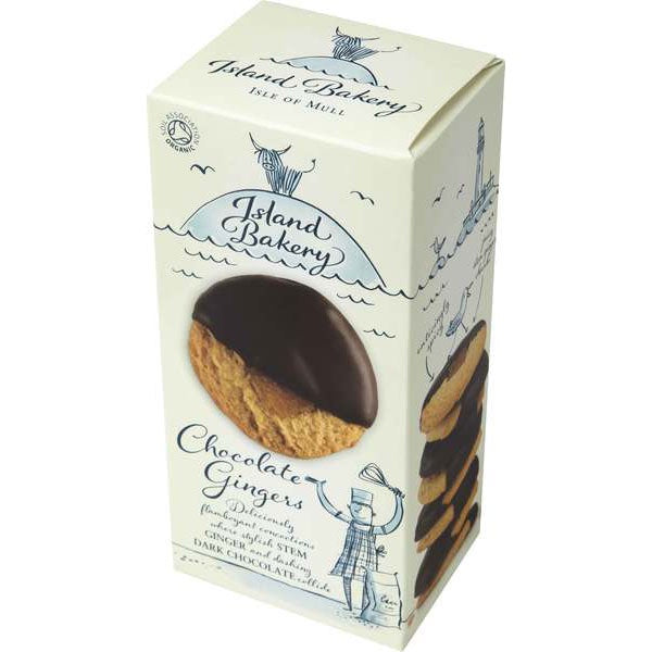 Island Bakery Organic Chocolate Ginger Biscuit Box
