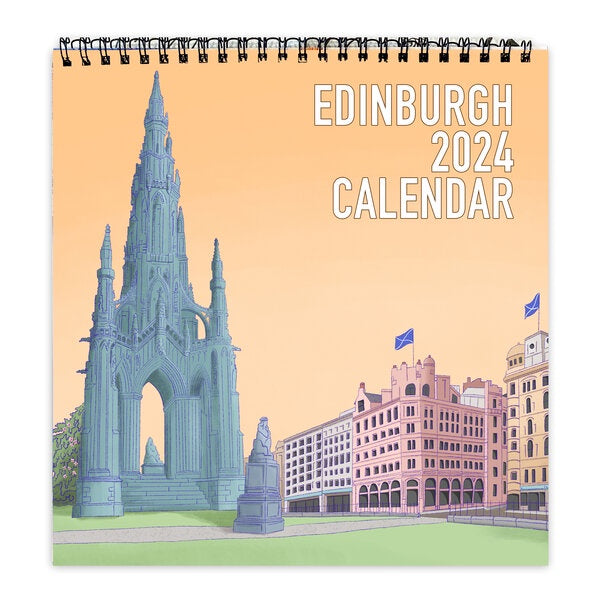 2025 Edinburgh Calendar Paper Tiger