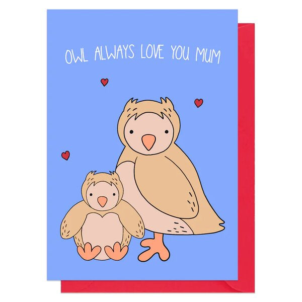 Owl Mother's Day Card