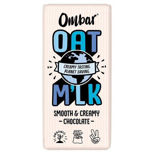 Ombar Oat Milk Smooth Milk Chocolate Bar 70g