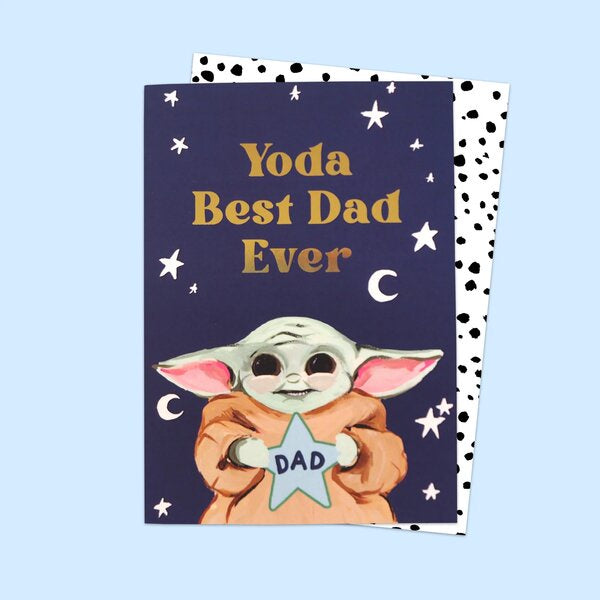 Yoda Best Dad Ever Father's Day Card