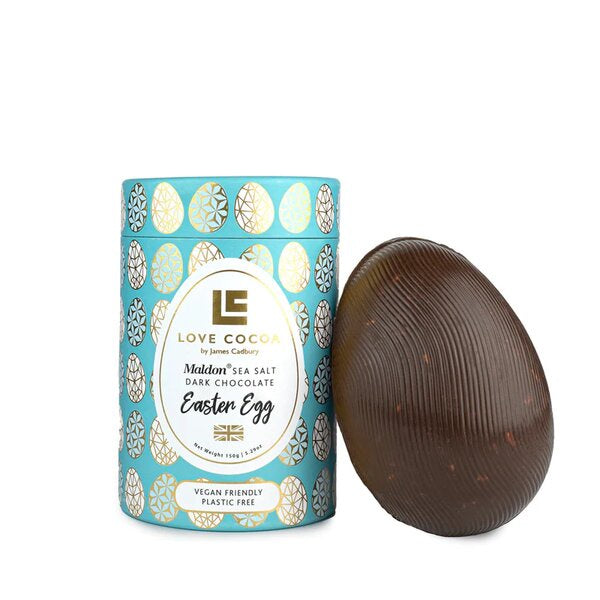 Sea Salt Dark Chocolate Vegan Easter Egg 150g