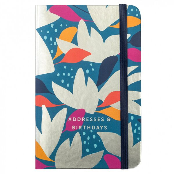 Floral Address and Birthday Book Paper Tiger