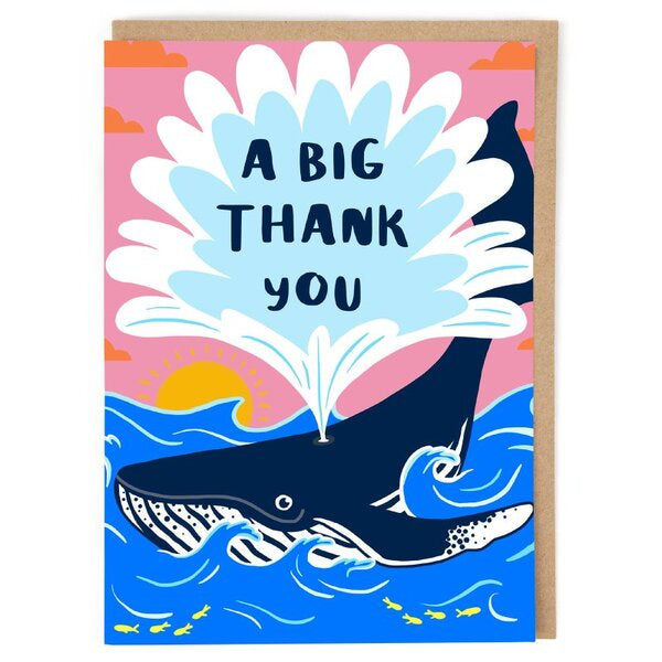 Big Thank You Card