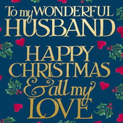 Emma Bridgewater Husband Christmas Card