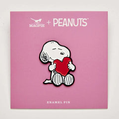 Peanuts Heart Enamel Pin