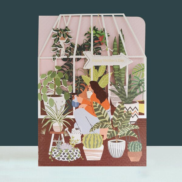 Happy Mothers Day Watering Plants