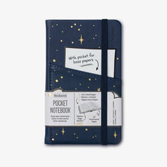 Moon and Stars A6 Pocket Notebook