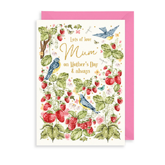 Mum Strawberries Card
