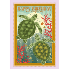 Have A Magical Day Turtle Birthday Card