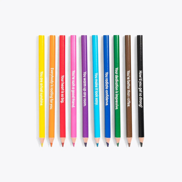 Compliments Coloured Pencil Set