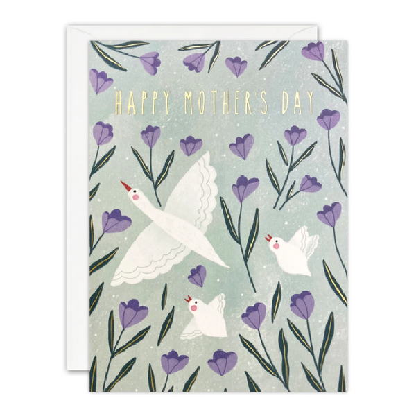 Mother's Day Birds Sunbeams Card