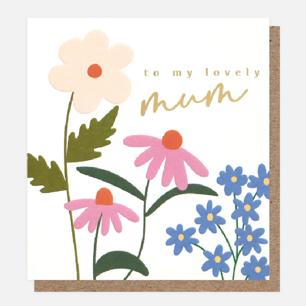 To My Lovely Mum Mothers Day Card