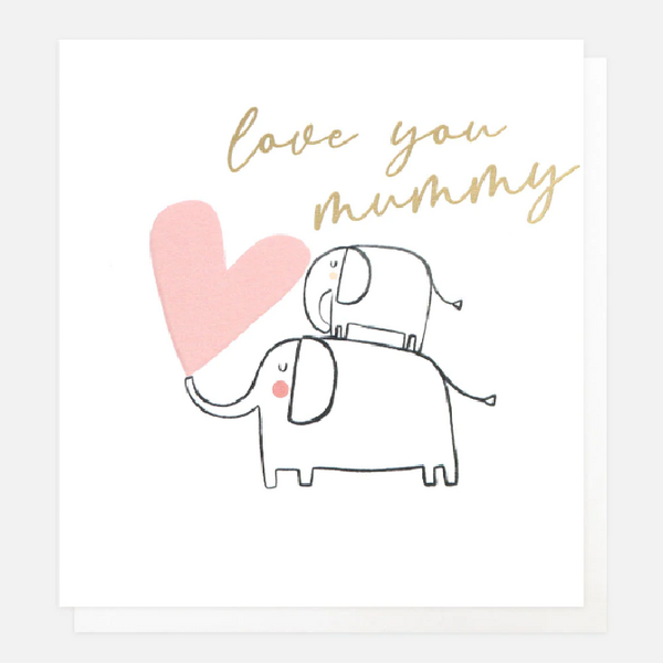 Love You Mummy Card - Paper Tiger