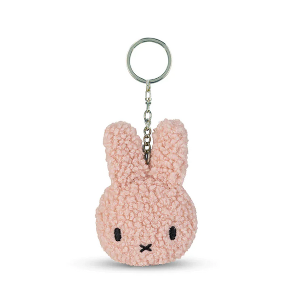 Pink Miffy Recycled Tiny Teddy Keyring