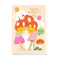 Happy Mother’s Day Mushrooms Card