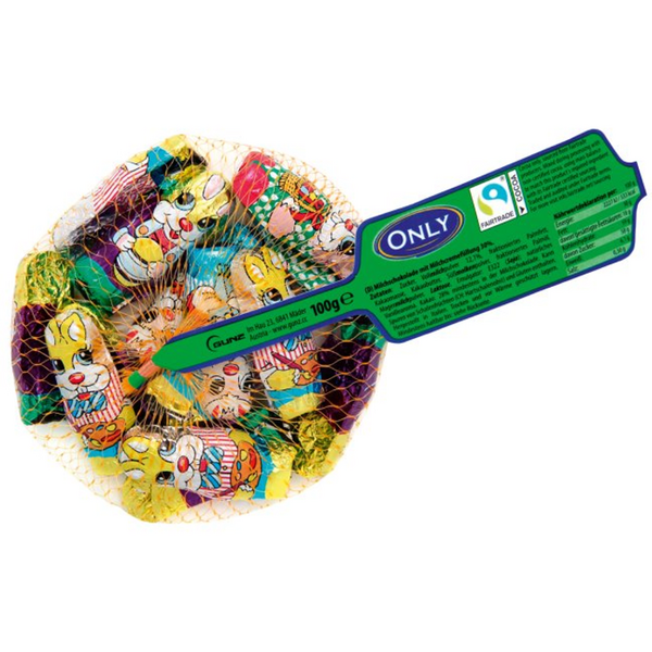 Milk Chocolate Bunnies Filled with Milk Cream