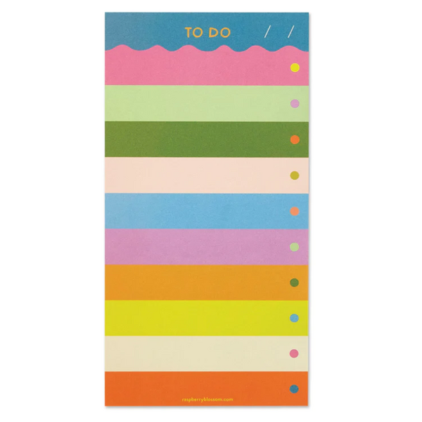 Rainbow Wave List Pad