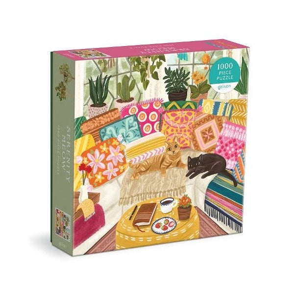 Serenity Meow 1000 Piece Jigsaw Puzzle