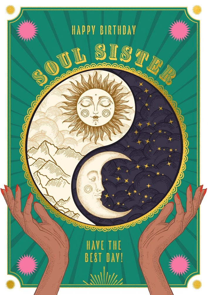 Soul Sister Birthday Card