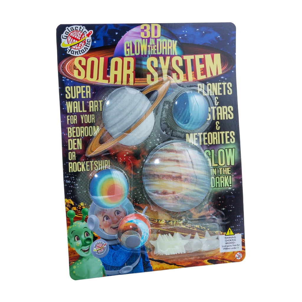 3D Glow in the Dark Solar System