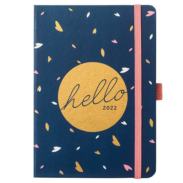 Busy B A6 To Do Diary 2022 Pretty Navy