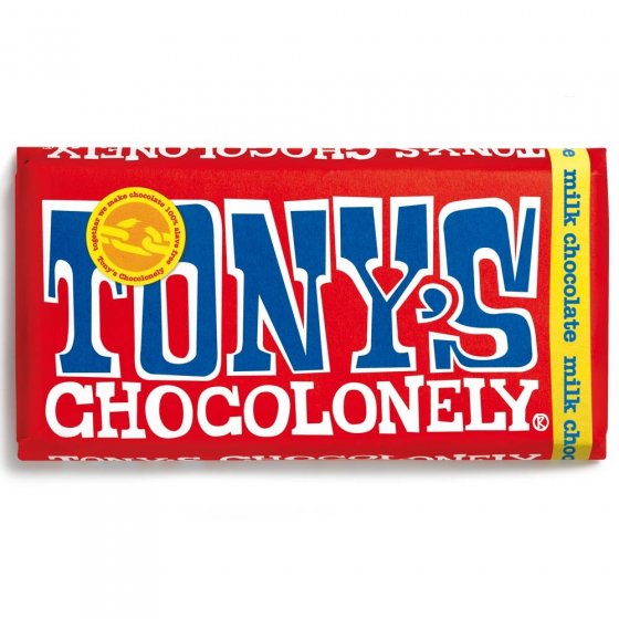 Tony's Chocolonely Milk Chocolate Bar
