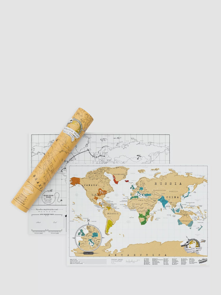 Scratch Map Travel Edition