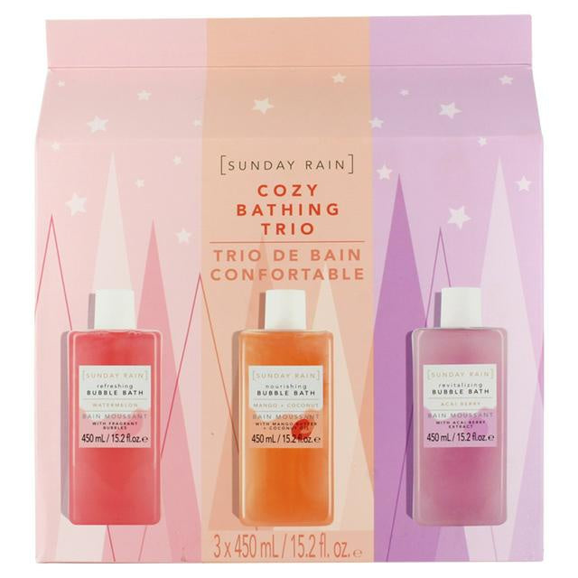 Sunday Rain Cosy Bathing Trio