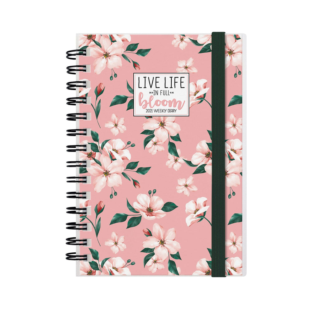 Flowers 2021 Small Daily Diary