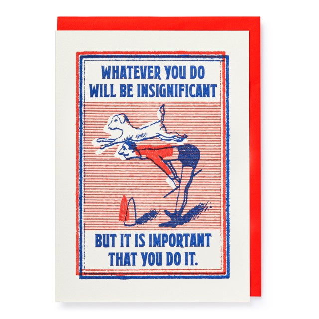 Whatever You Do Card