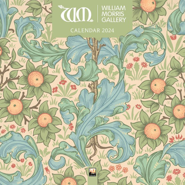 William Morris Gallery 2024 Wall Calendar Paper Tiger