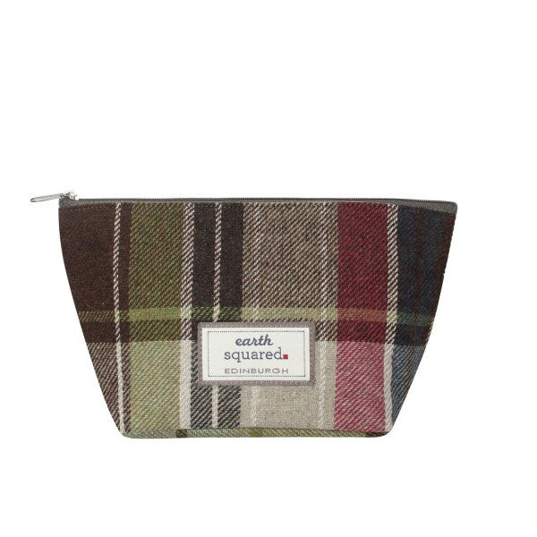 Wisteria Tweed Make up Bag