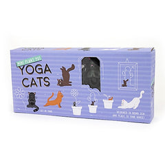 Mini Plant Pots Yoga Cats