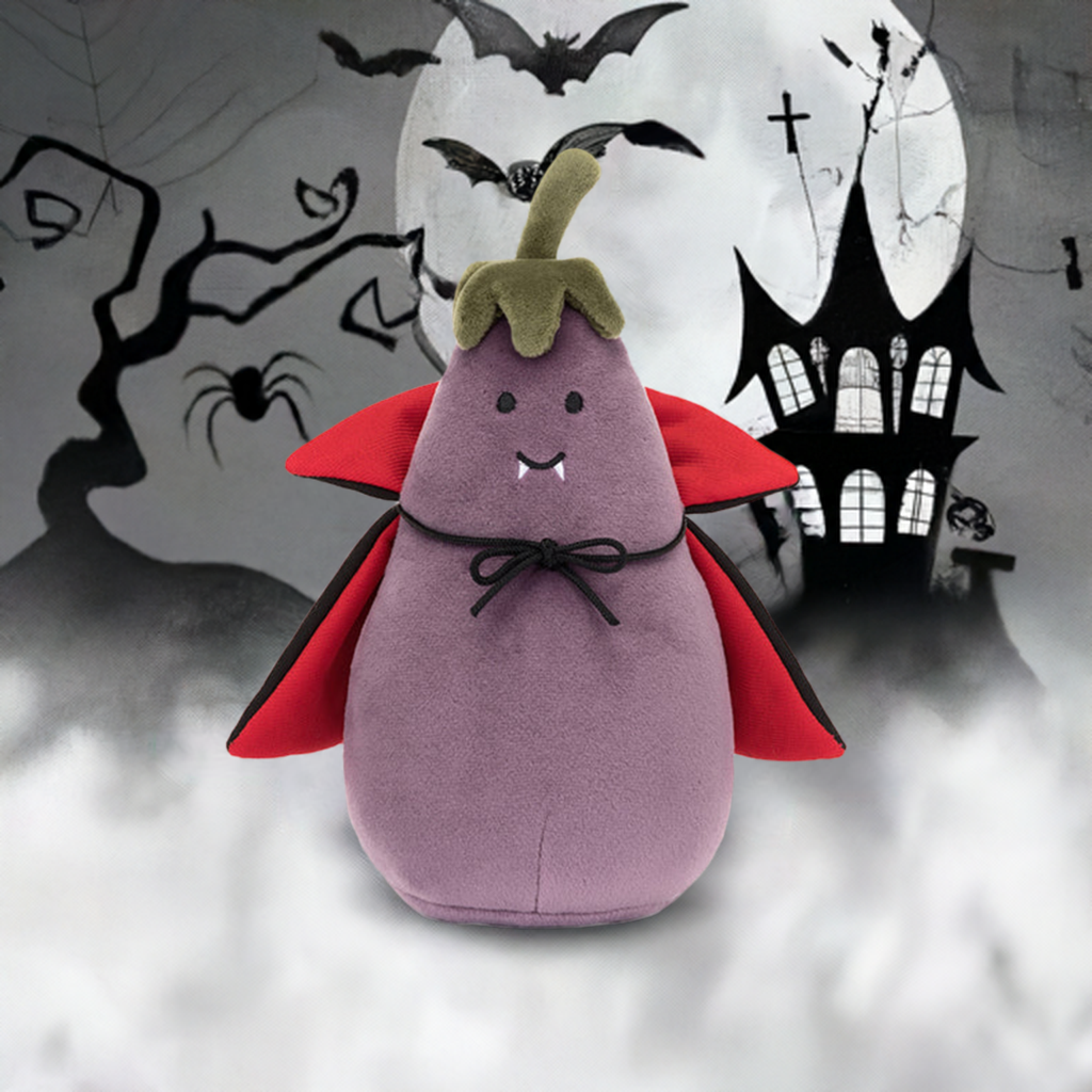 Jellycat Vivacious Aubergine Vampire