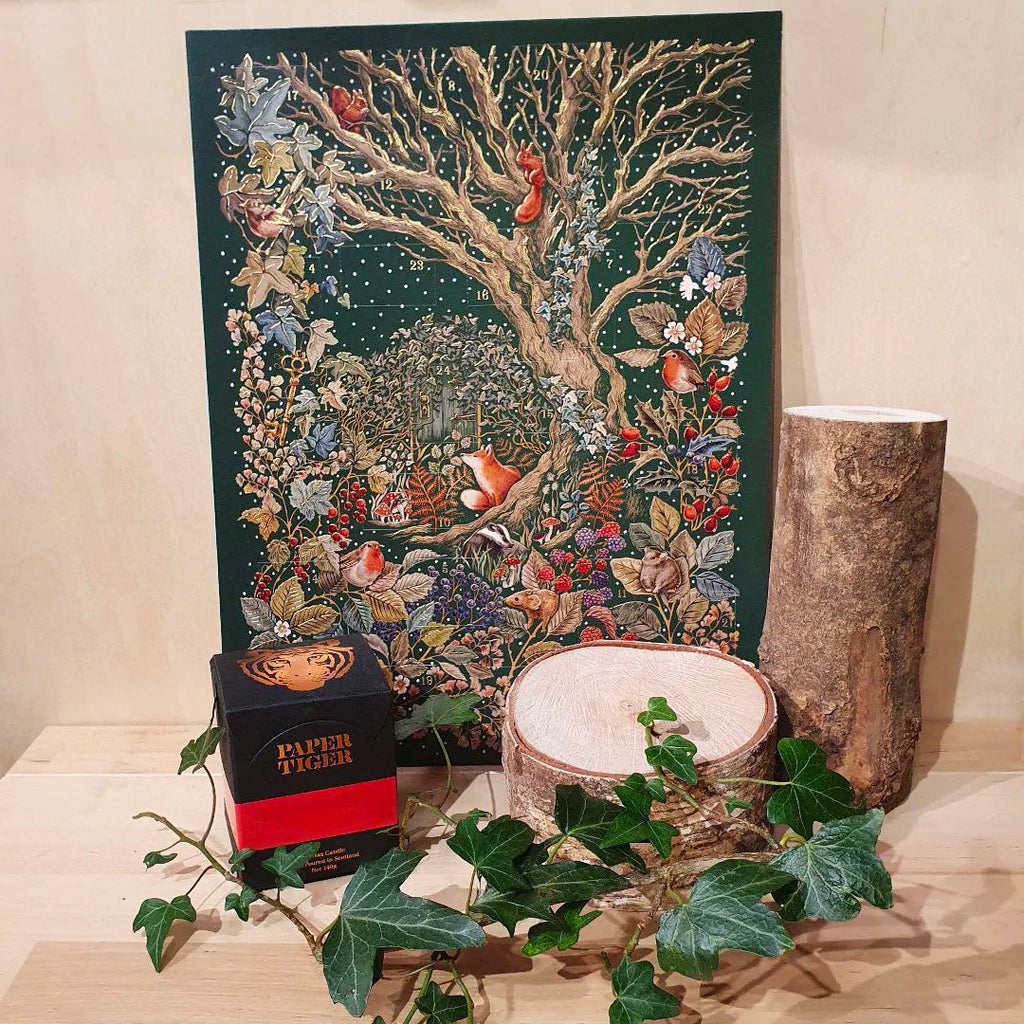 Traditional advent calendar