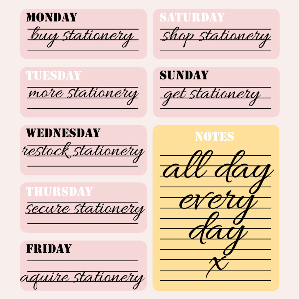 We Love Stationery