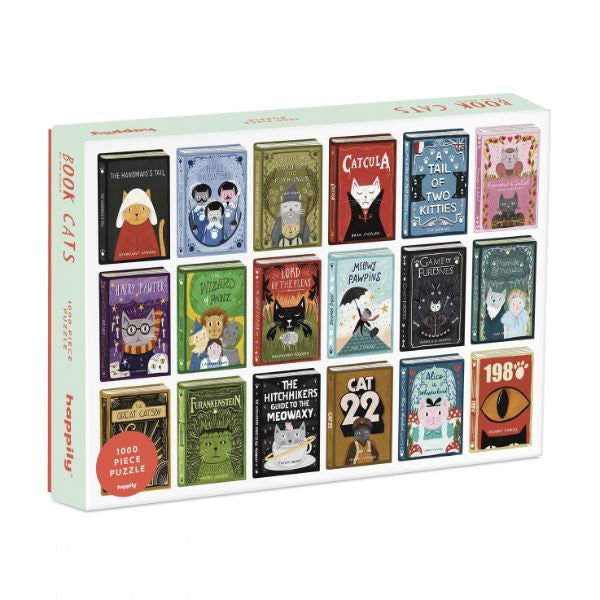 Book Cats 1000 Piece Jigsaw Puzzle
