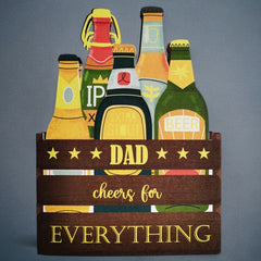 Cheers For Everything Father's Day Card