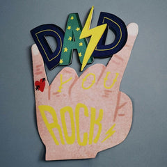 You Rock Father's Day Card