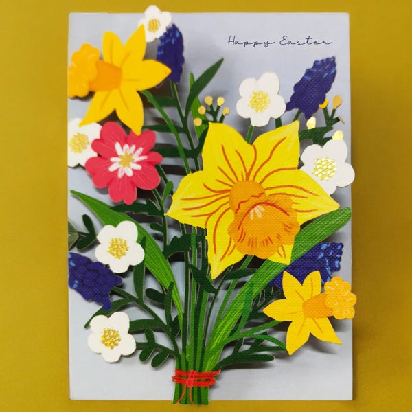 Daffodil Bouquet Easter Card