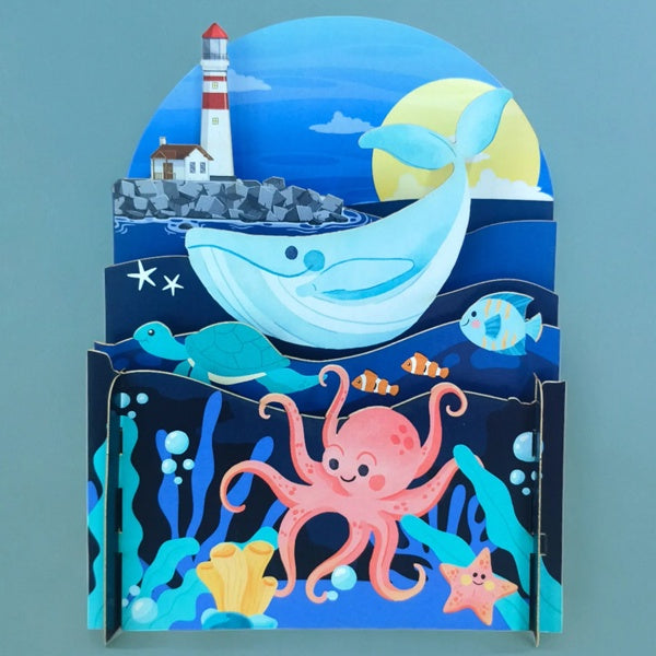 Under The Sea Pop Up Card