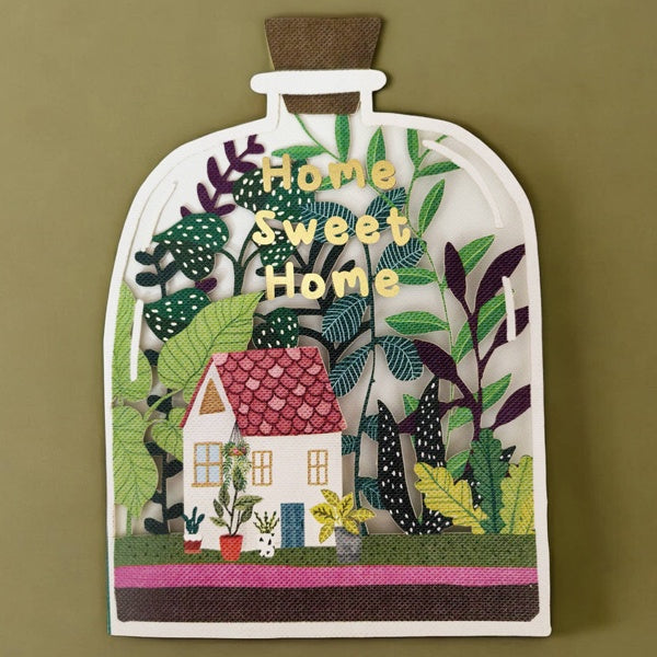Home Sweet Home Paper Cut Card