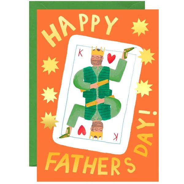King  of Hearts Father's Day Card