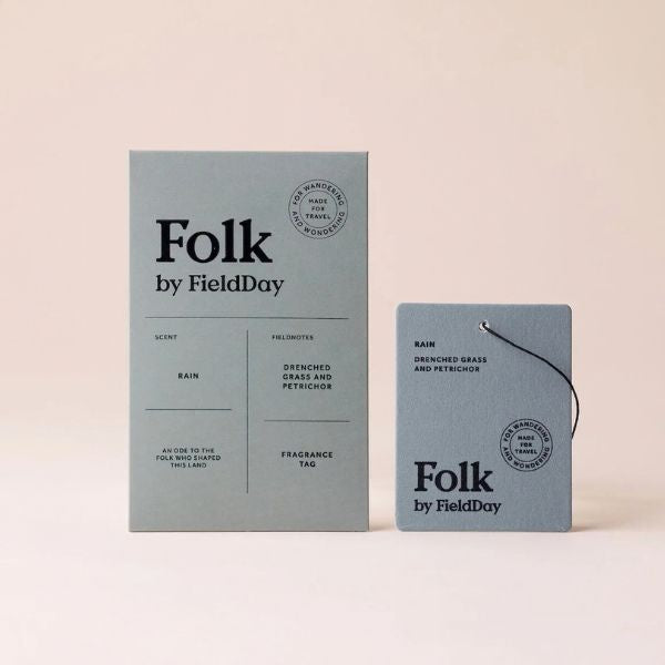 Folk Fragrance Tag Rain