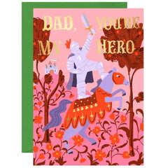Knight Hero Father's Day Card